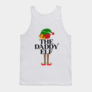 The Daddy Elf - Christmas Gift For Dad Tank Top